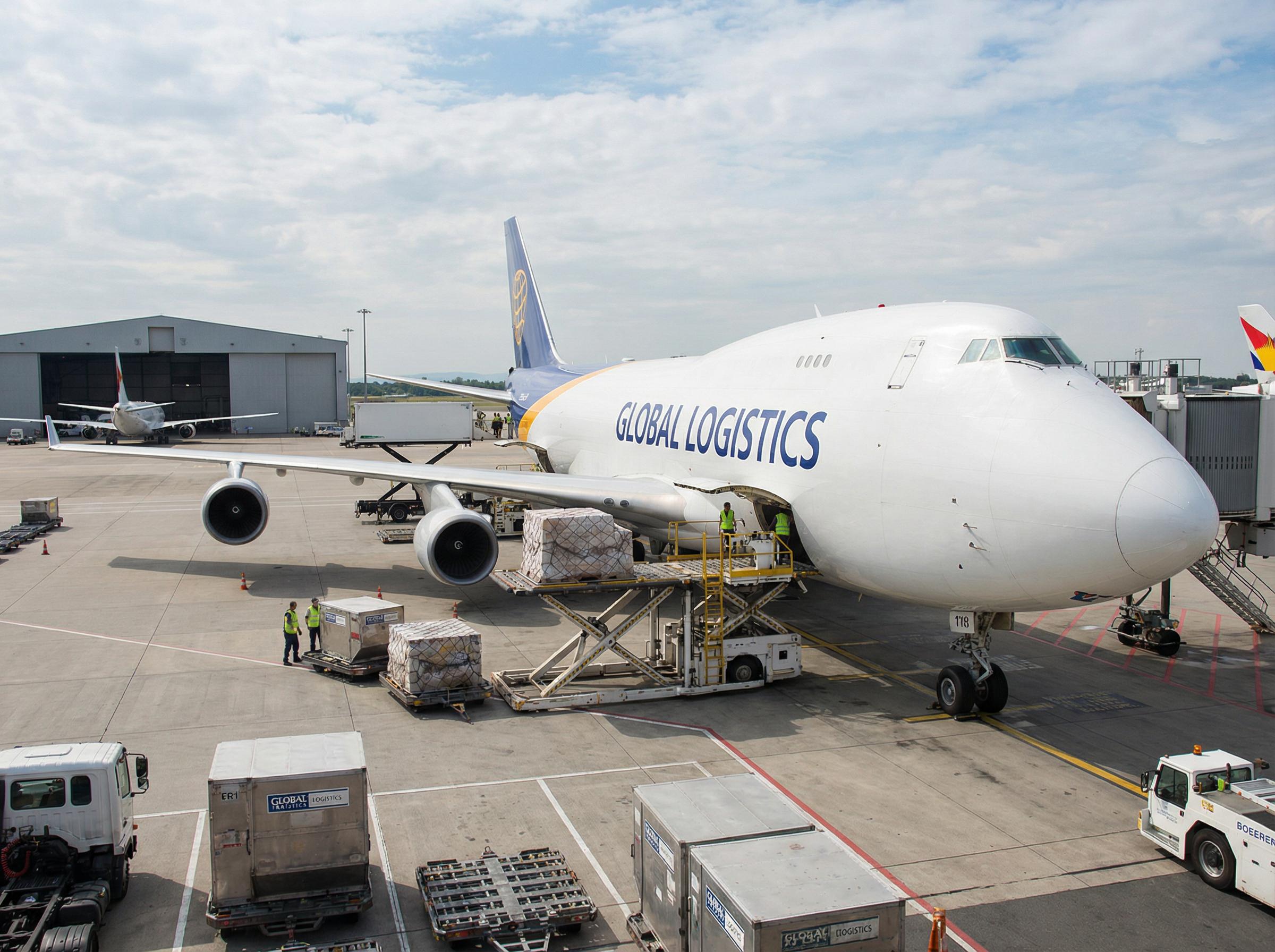 Air freight courier services