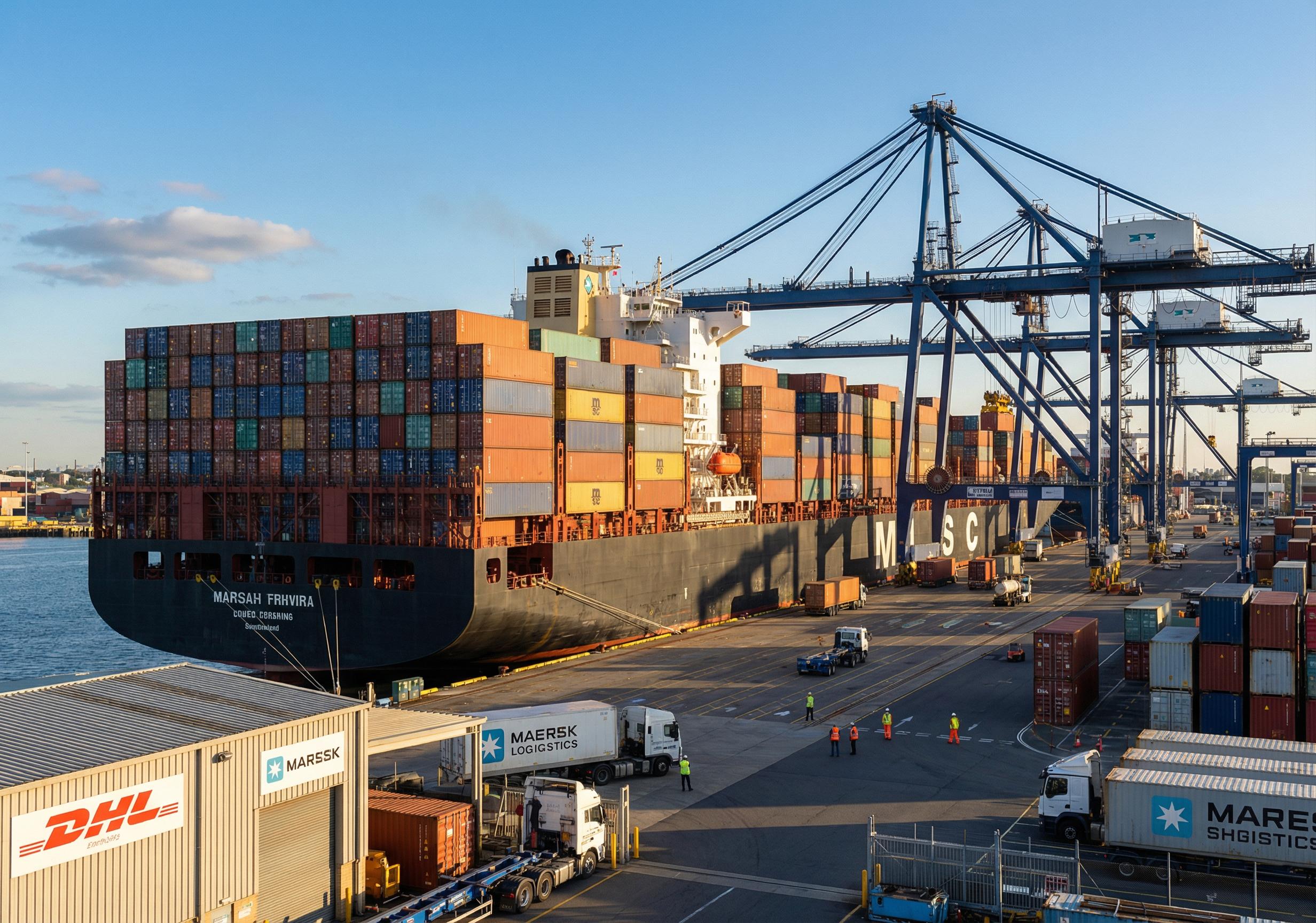 Ocean freight and maritime logistics