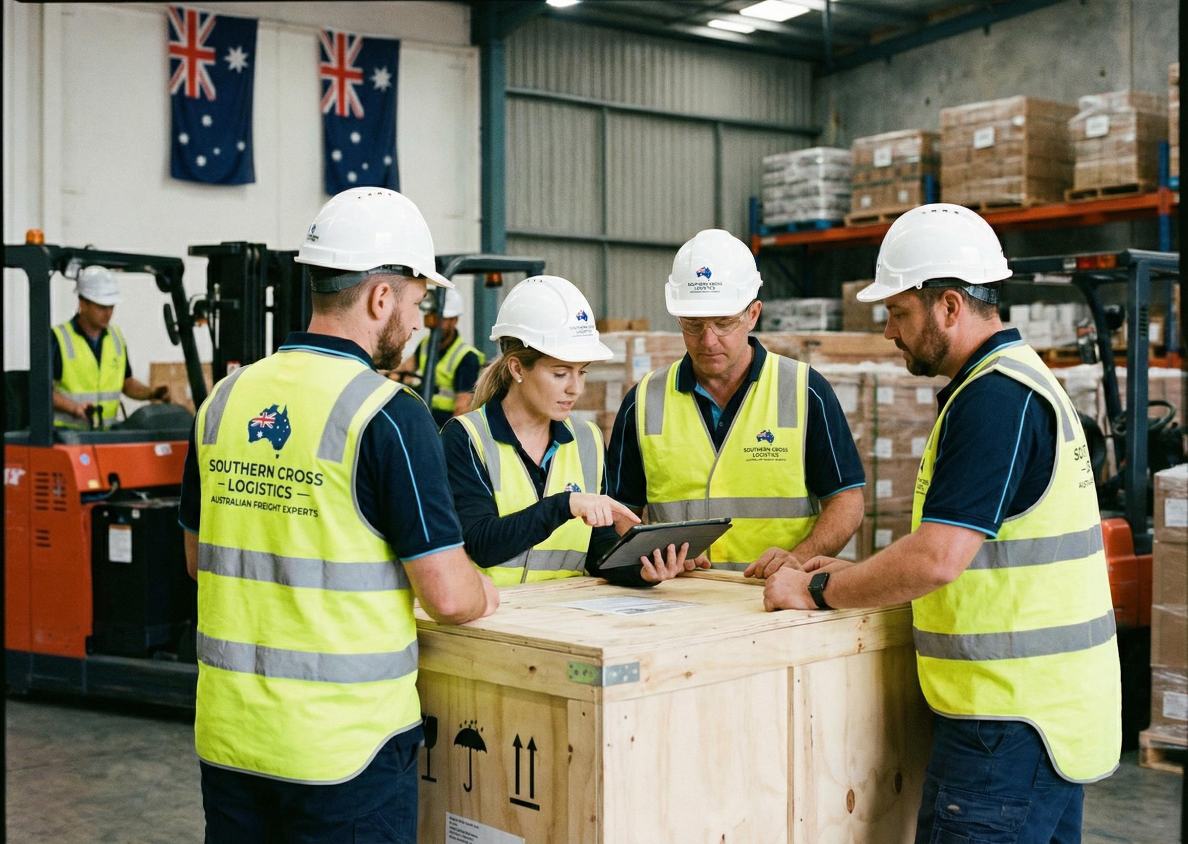 Taitreat freight team and warehouse operations